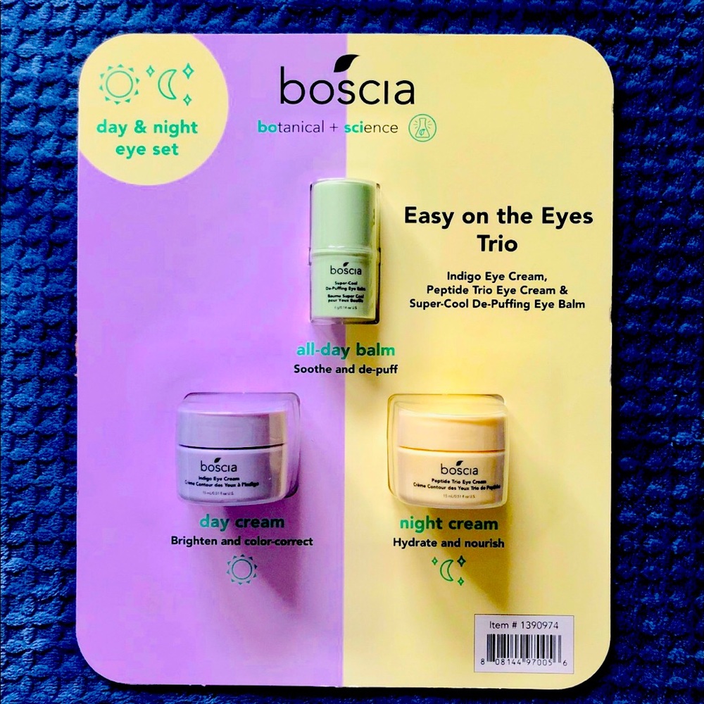 Boscia Easy on the Eyes Trio- Eye Creams & Balm